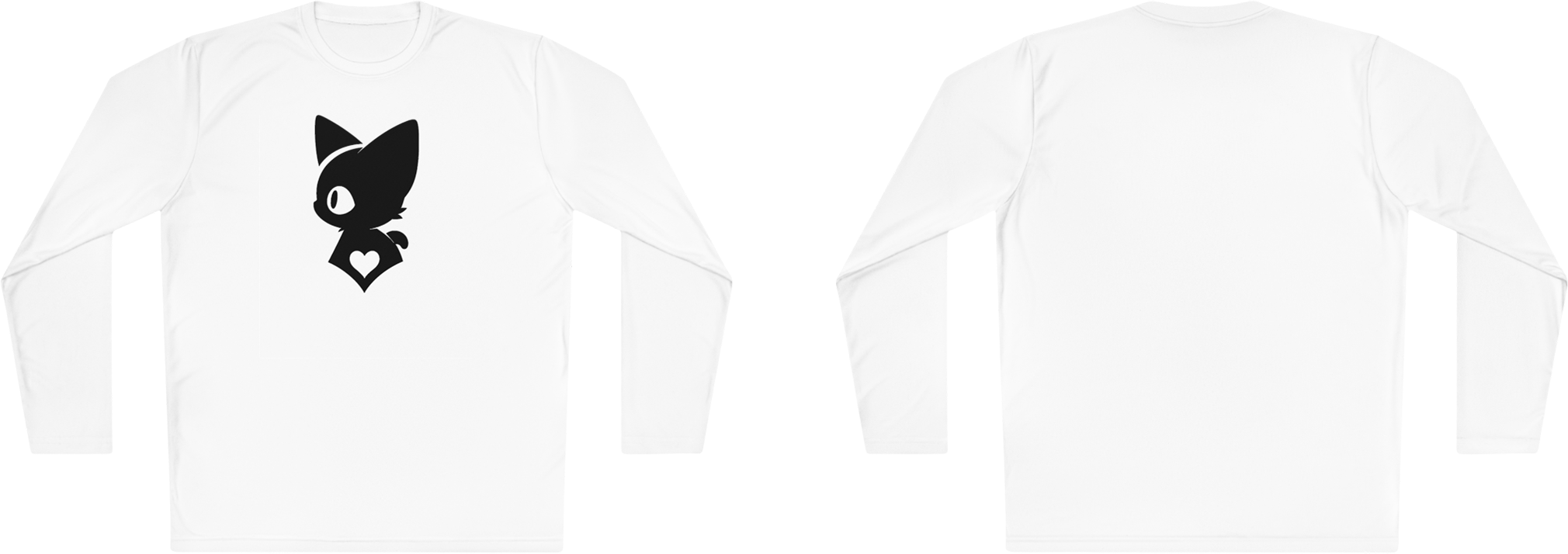 100%纯棉长袖T恤 | Minimalism-Cat-001 