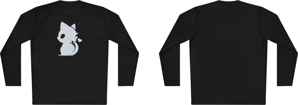 100%纯棉长袖T恤 | Minimalism-Cat-002 