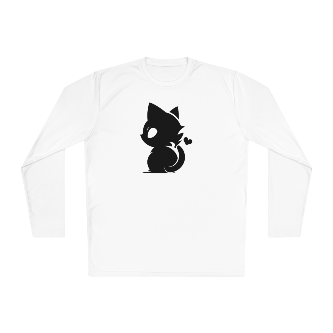 100% Cotton Long Sleeve Tee | Minimalism-Cat-002