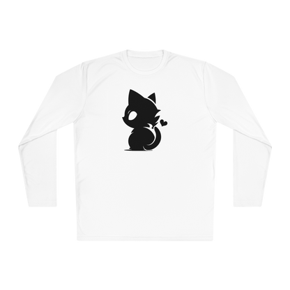 100% Cotton Long Sleeve Tee | Minimalism-Cat-002