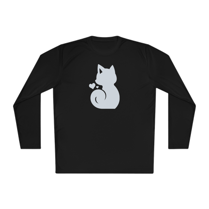 100% Cotton Long Sleeve Tee | Minimalism-Cat-003