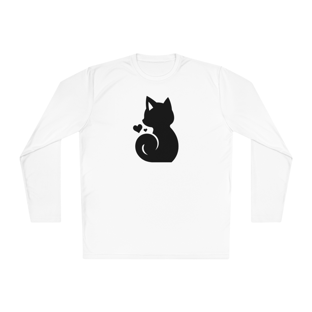 100% Cotton Long Sleeve Tee | Minimalism-Cat-003