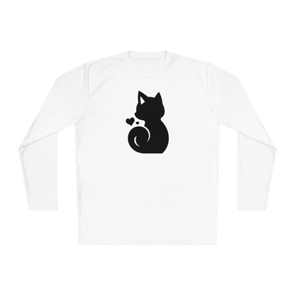 100% Cotton Long Sleeve Tee | Minimalism-Cat-003