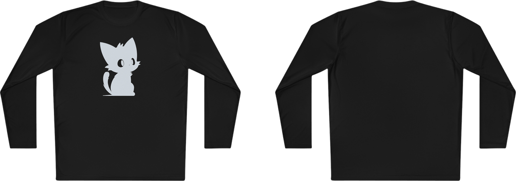 100%纯棉长袖T恤 | Minimalism-Cat-004 