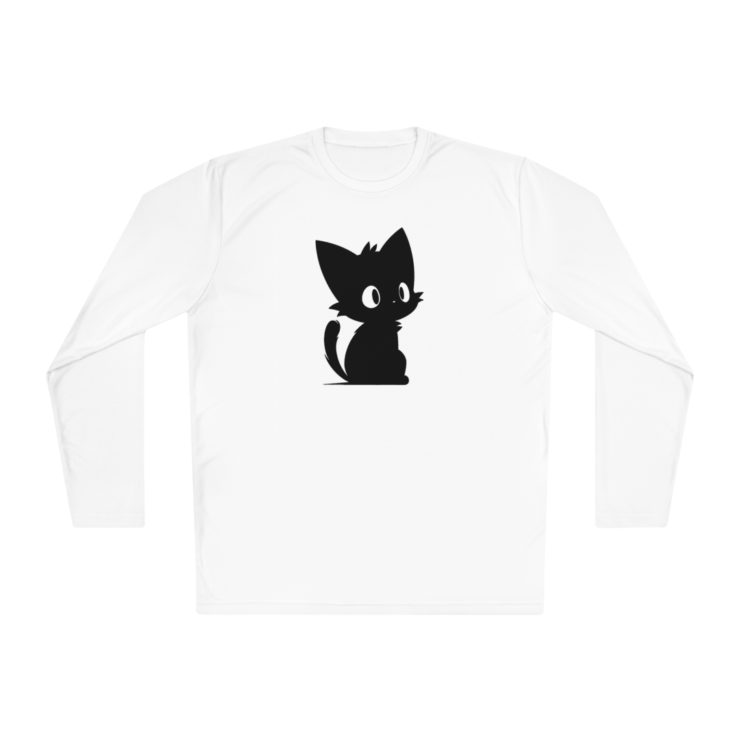 100% Cotton Long Sleeve Tee | Minimalism-Cat-004