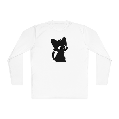 100% Cotton Long Sleeve Tee | Minimalism-Cat-004