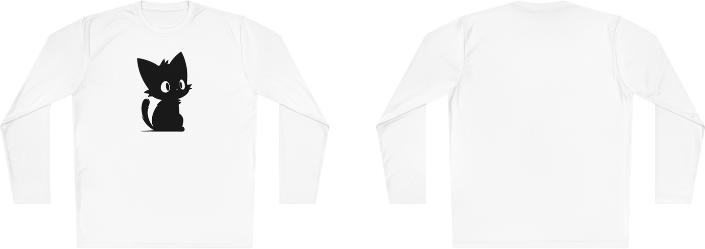 100% Cotton Long Sleeve Tee | Minimalism-Cat-004