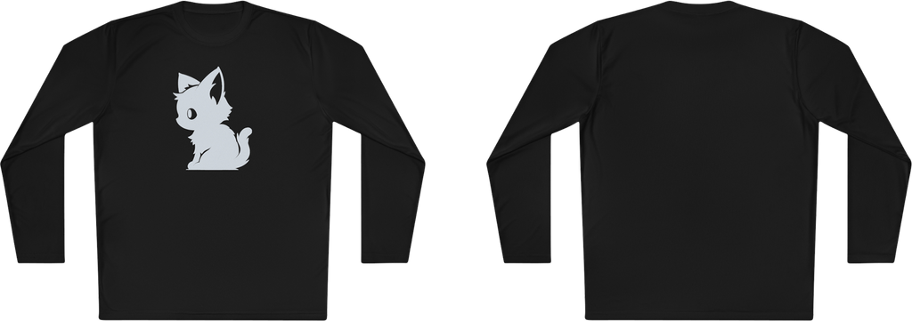 100%纯棉长袖T恤 | Minimalism-Cat-005 