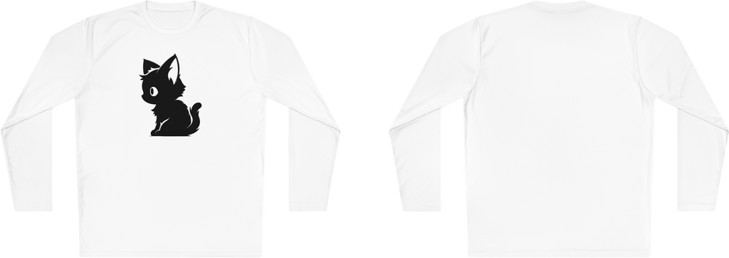 100%纯棉长袖T恤 | Minimalism-Cat-005 
