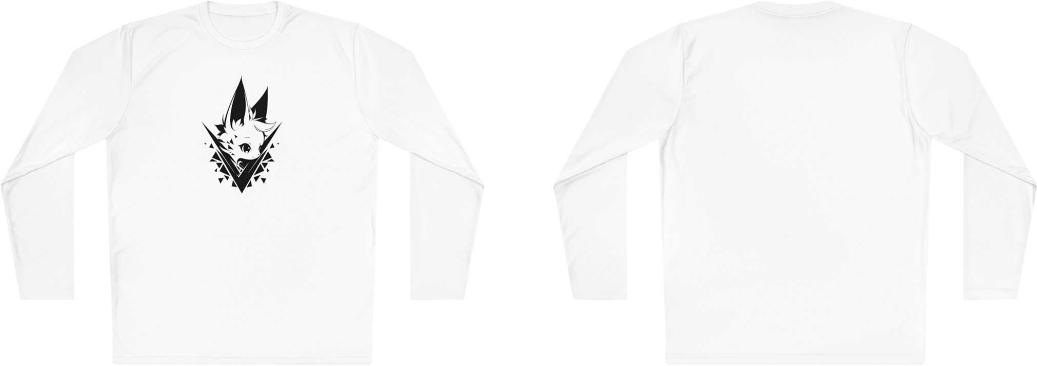 100%纯棉长袖T恤 | Minimalism-Cat-006 