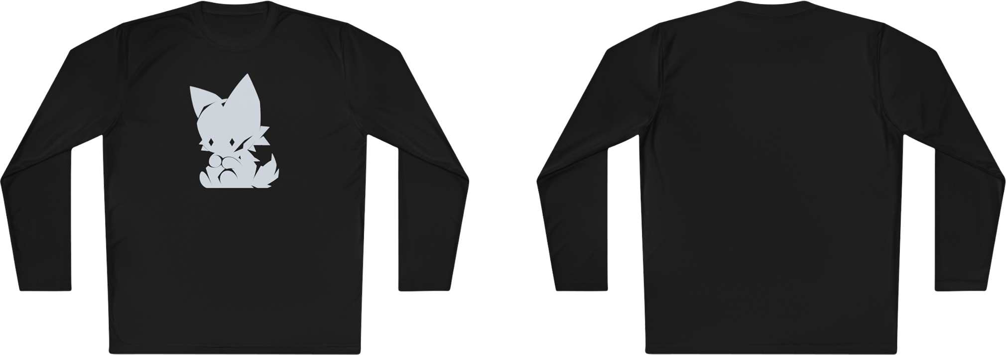 100%纯棉长袖T恤 | Minimalism-Cat-007 