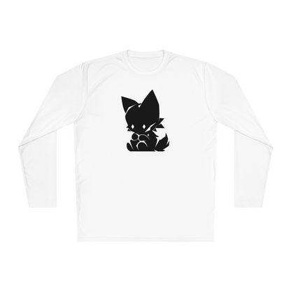 100% Cotton Long Sleeve Tee | Minimalism-Cat-007