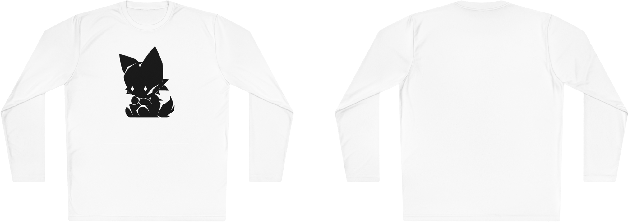 100%纯棉长袖T恤 | Minimalism-Cat-007 