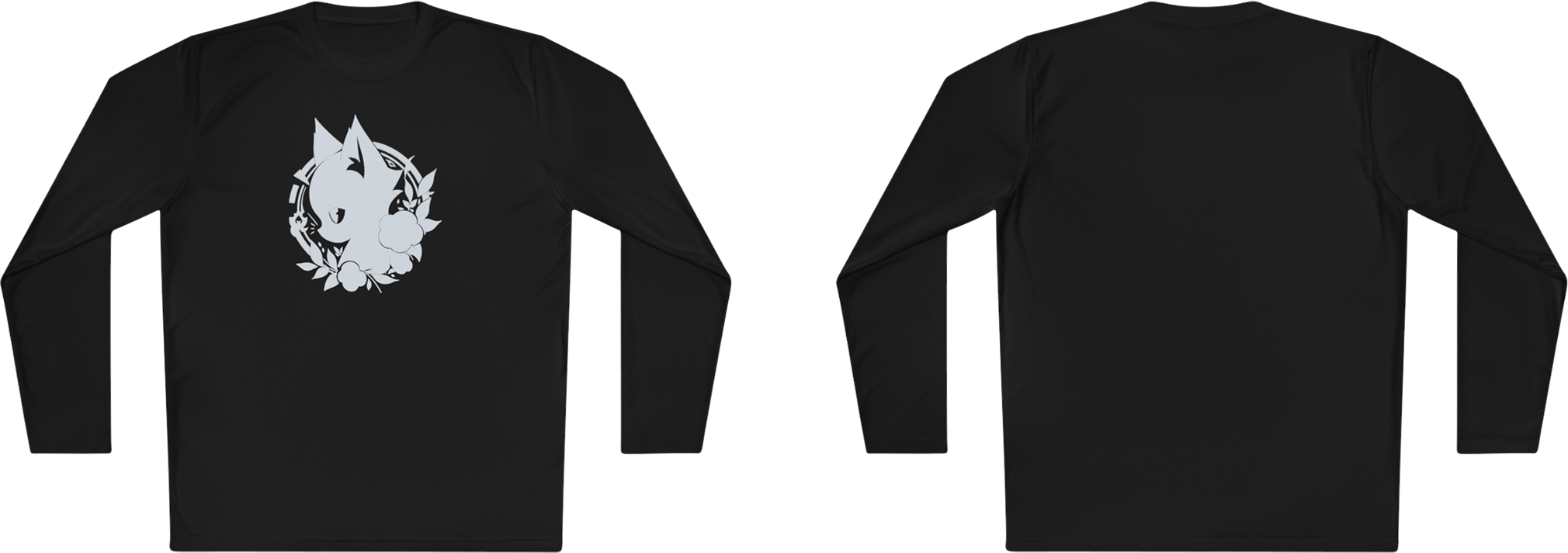 100%纯棉长袖T恤 | Minimalism-Cat-008 