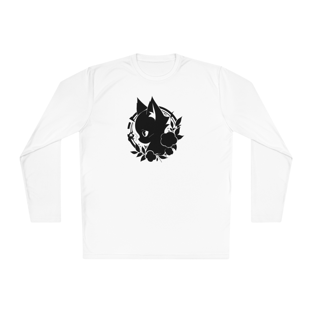 100%纯棉长袖T恤 | Minimalism-Cat-008 