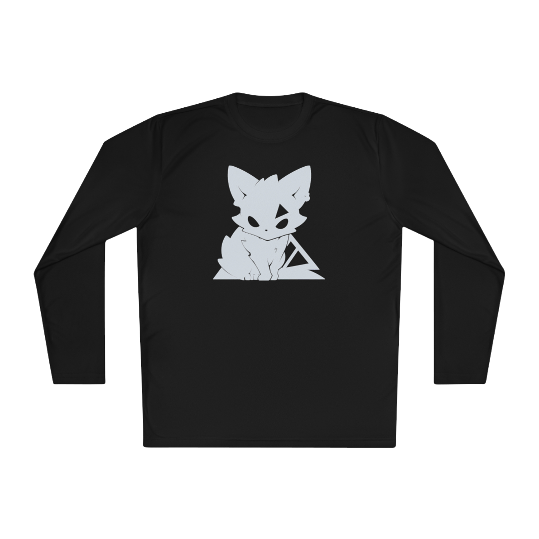 100% Cotton Long Sleeve Tee | Minimalism-Cat-009