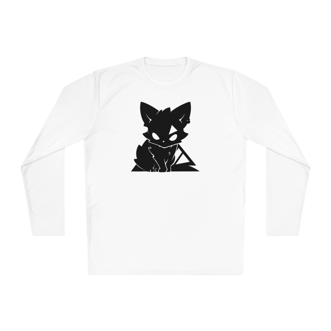 100%纯棉长袖T恤 | Minimalism-Cat-009 