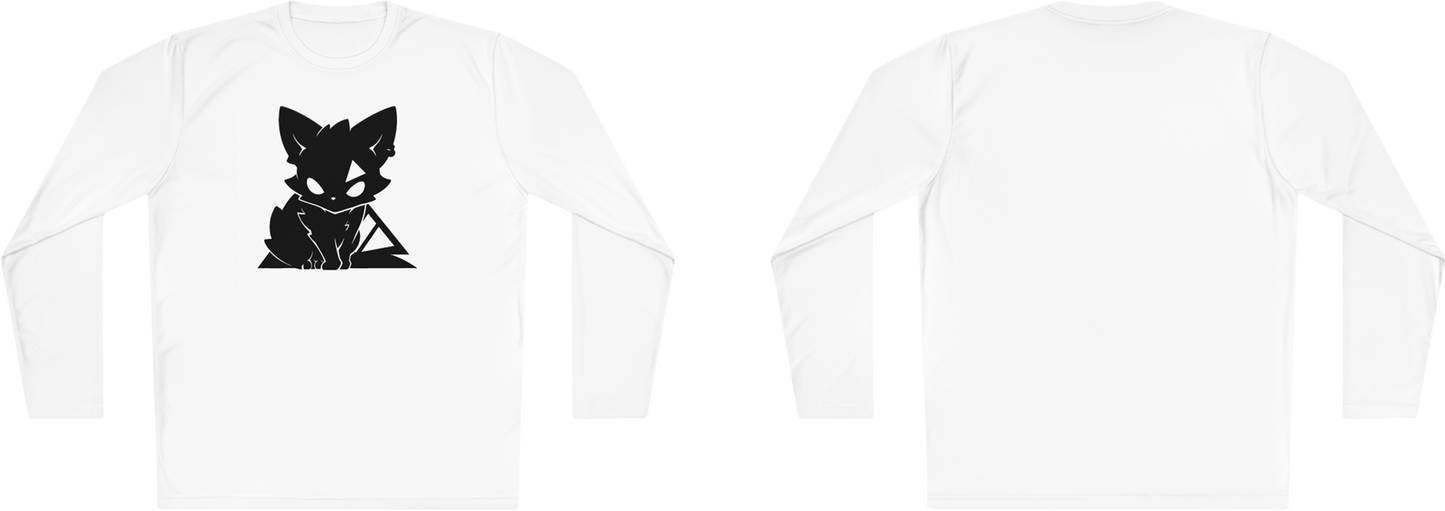 100% Cotton Long Sleeve Tee | Minimalism-Cat-009