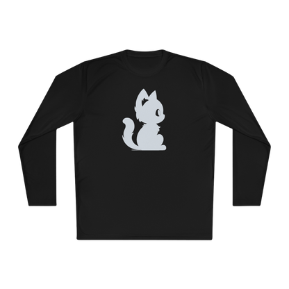 100% Cotton Long Sleeve Tee | Minimalism-Cat-010