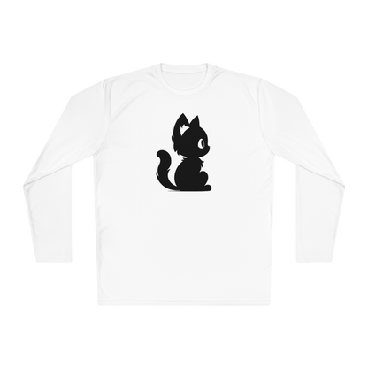 100% Cotton Long Sleeve Tee | Minimalism-Cat-010