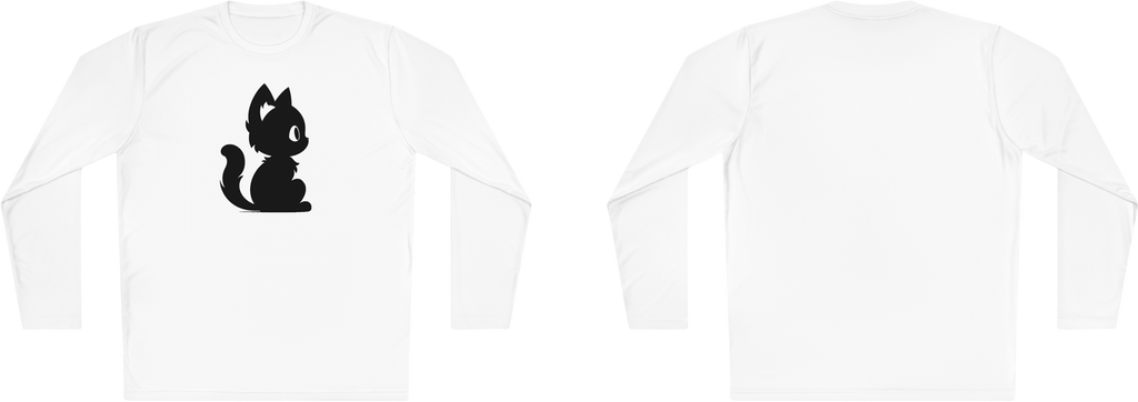 100%纯棉长袖T恤 | Minimalism-Cat-010 