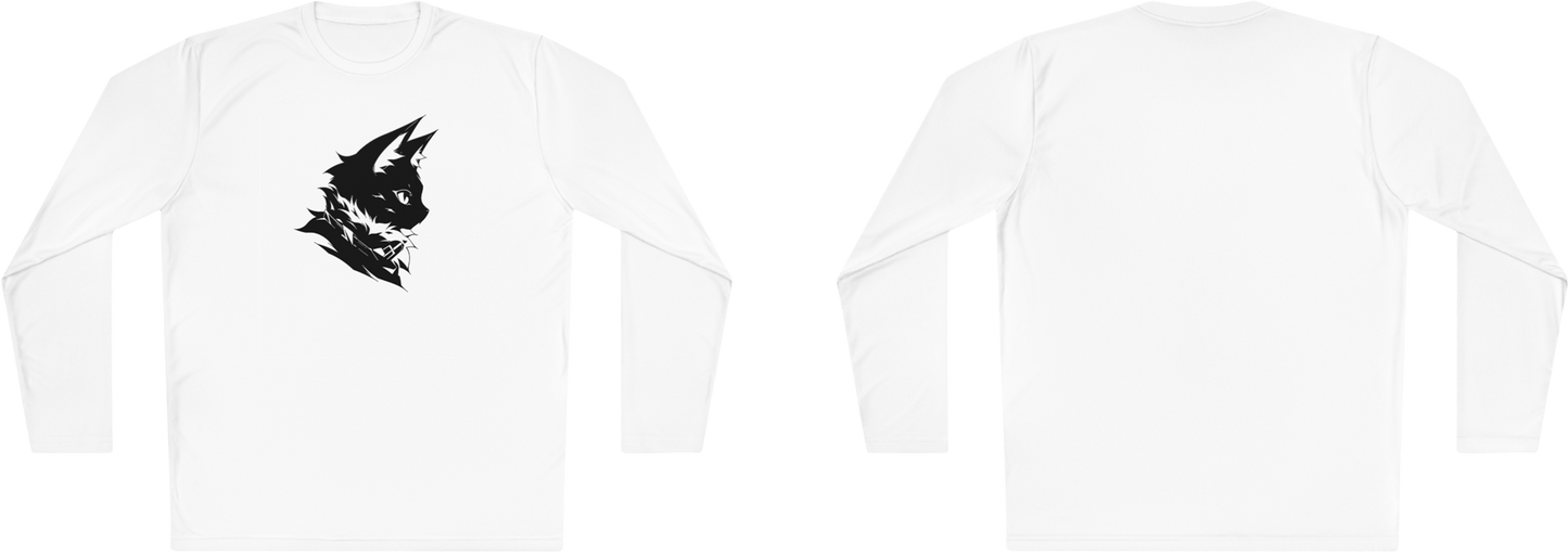 100% Cotton Long Sleeve Tee | Minimalism-Cat-011