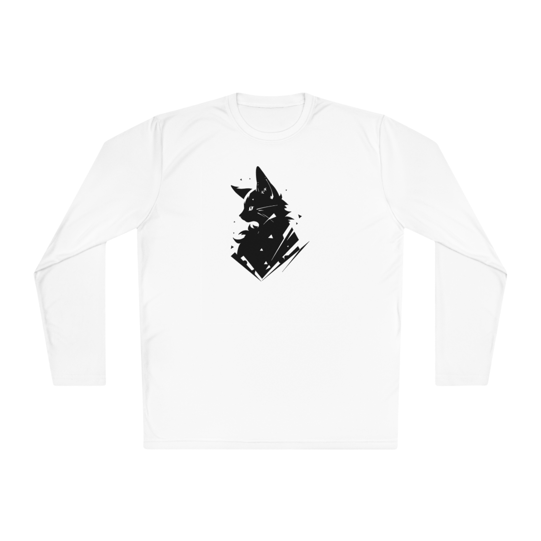 100% Cotton Long Sleeve Tee | Minimalism-Cat-012