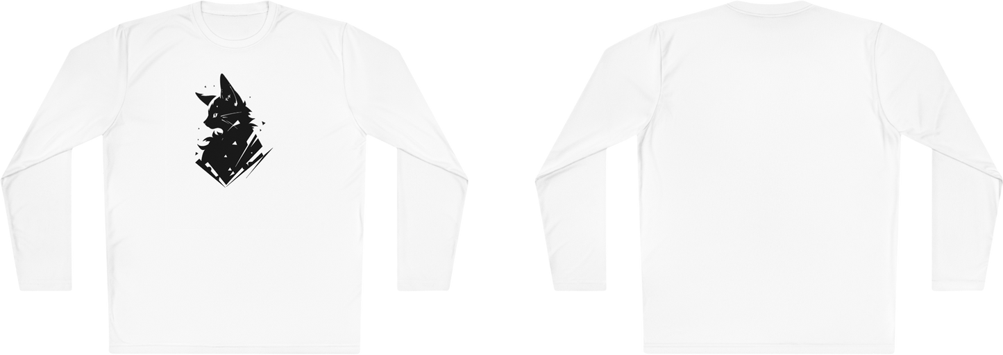 100% Cotton Long Sleeve Tee | Minimalism-Cat-012