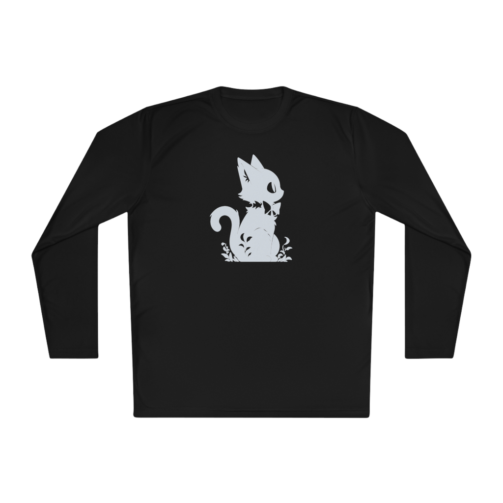 100%纯棉长袖T恤 | Minimalism-Cat-013 