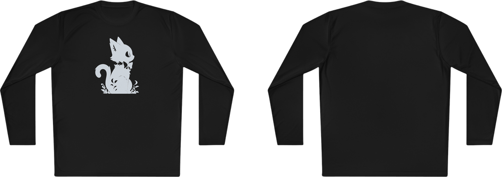 100%纯棉长袖T恤 | Minimalism-Cat-013 