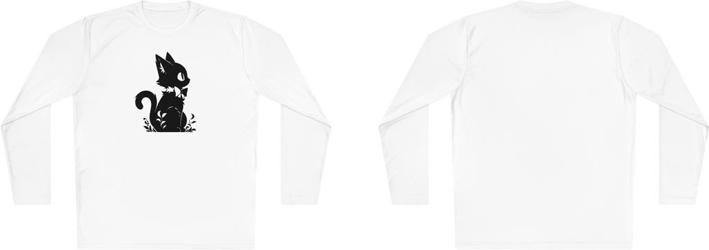 100%纯棉长袖T恤 | Minimalism-Cat-013 
