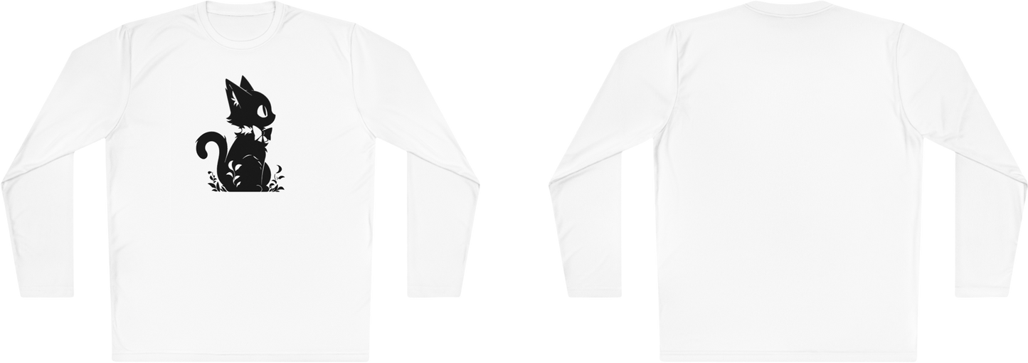 100% Cotton Long Sleeve Tee | Minimalism-Cat-013