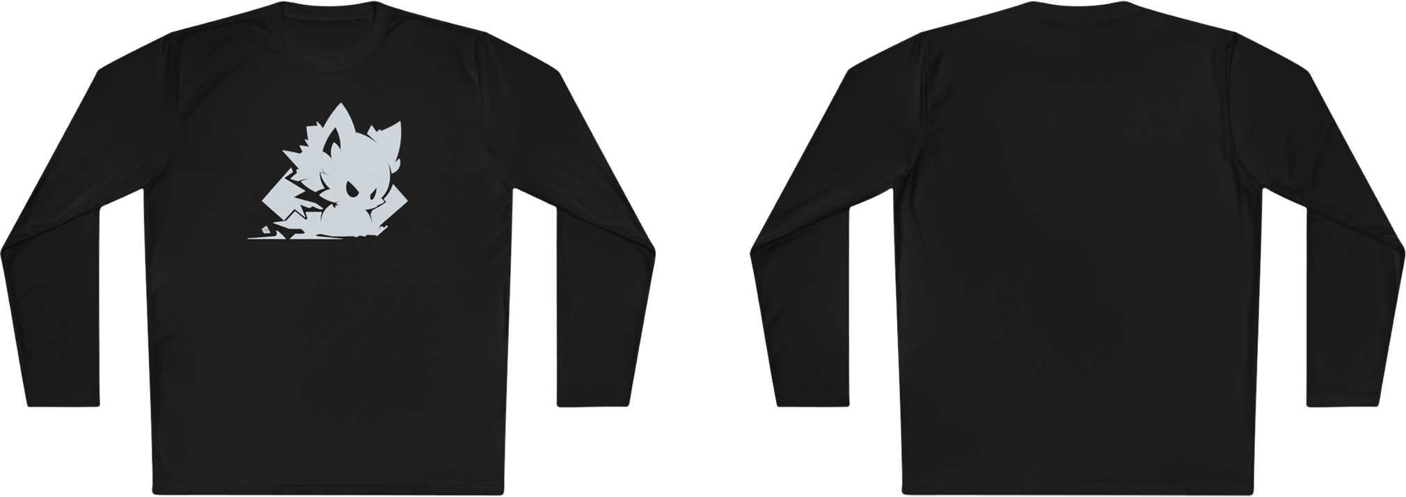 100%纯棉长袖T恤 | Minimalism-Cat-014 