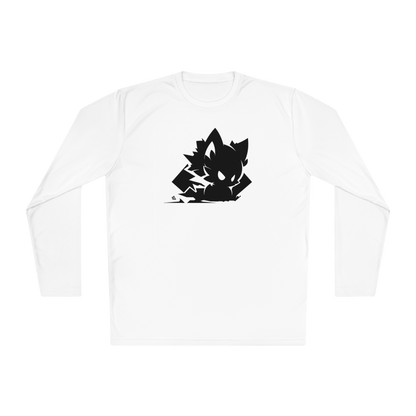 100% Cotton Long Sleeve Tee | Minimalism-Cat-014