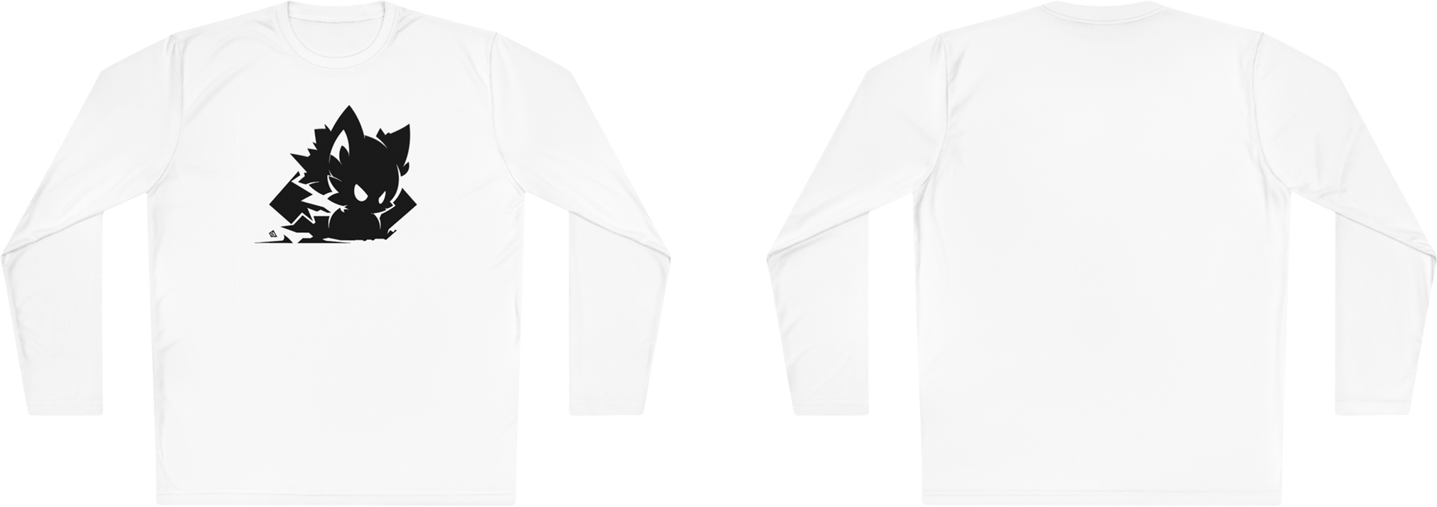 100%纯棉长袖T恤 | Minimalism-Cat-014 