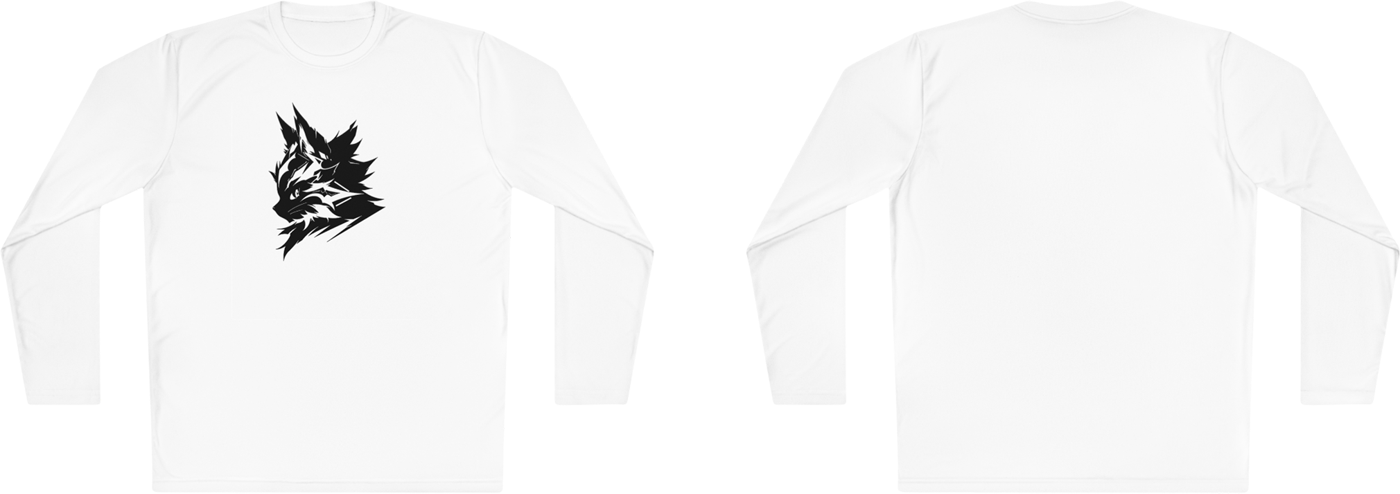 100%纯棉长袖T恤 | Minimalism-Cat-015 