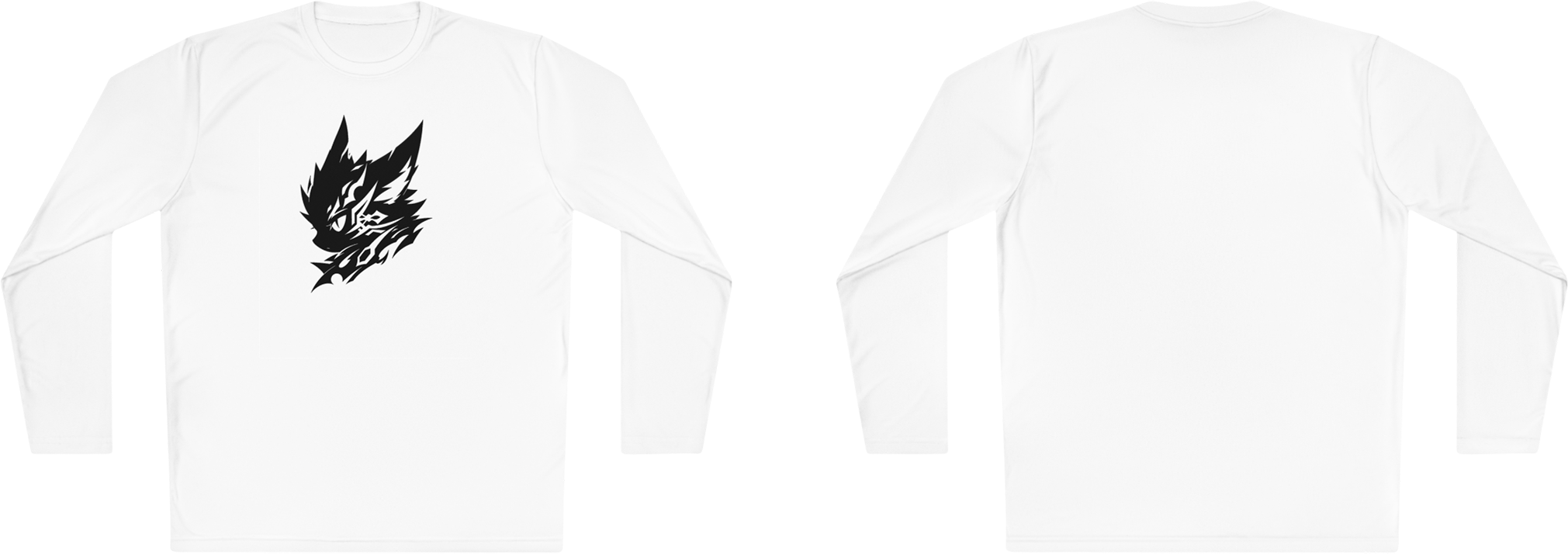 100%纯棉长袖T恤 | Minimalism-Cat-016 