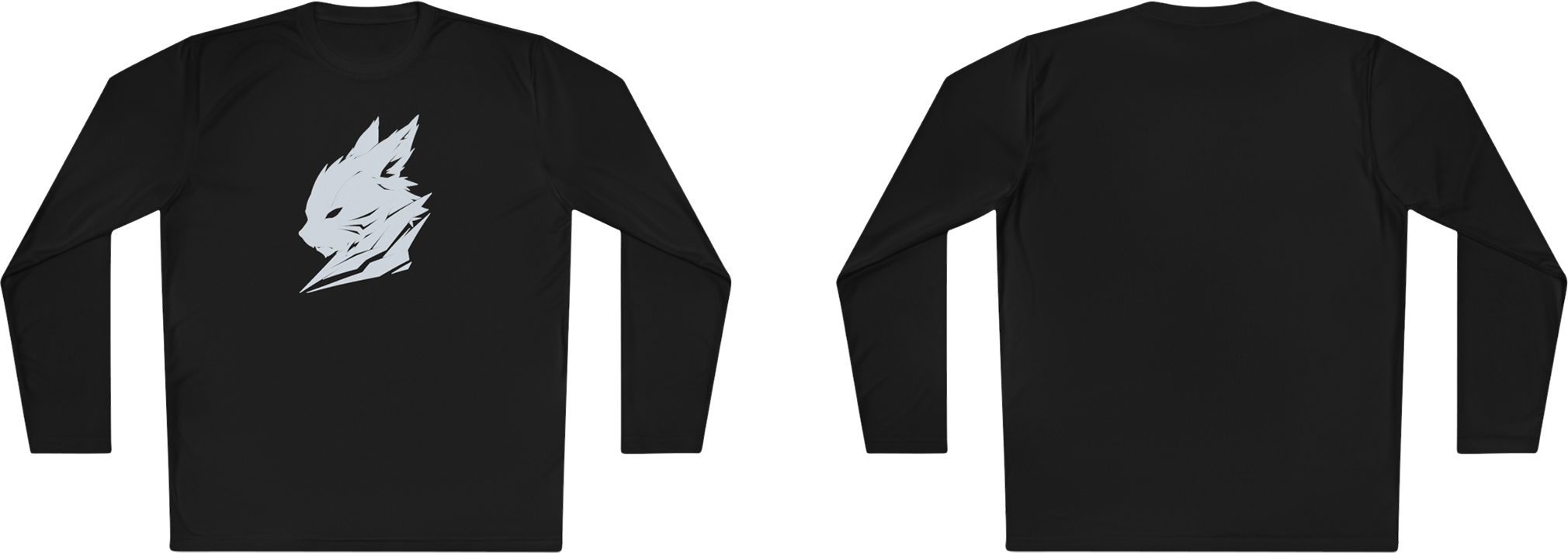 100%纯棉长袖T恤 | Minimalism-Cat-017 