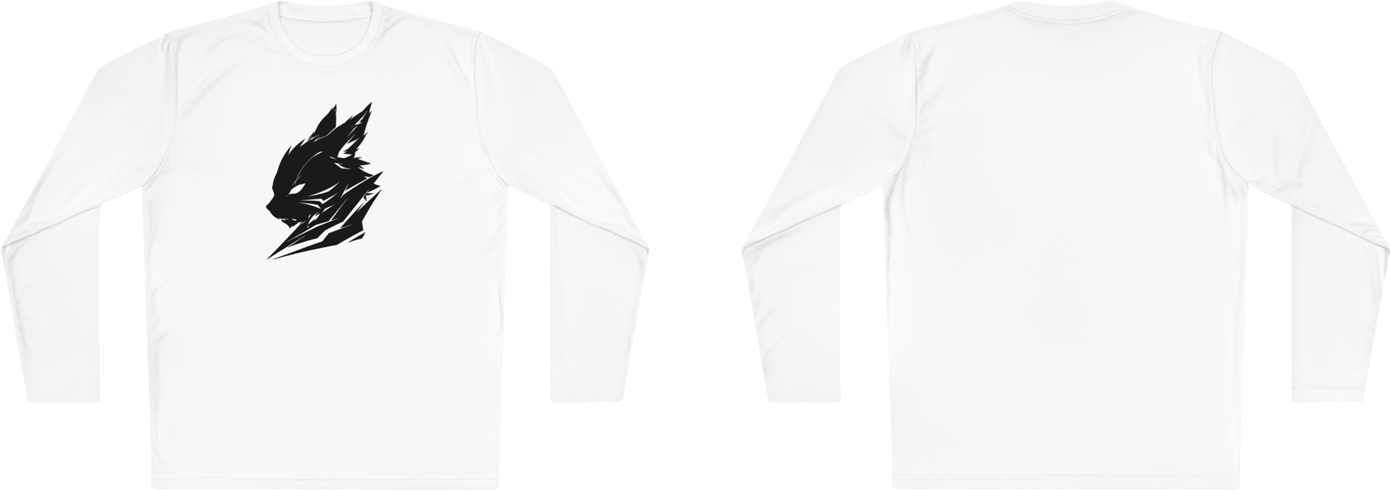 100%纯棉长袖T恤 | Minimalism-Cat-017 