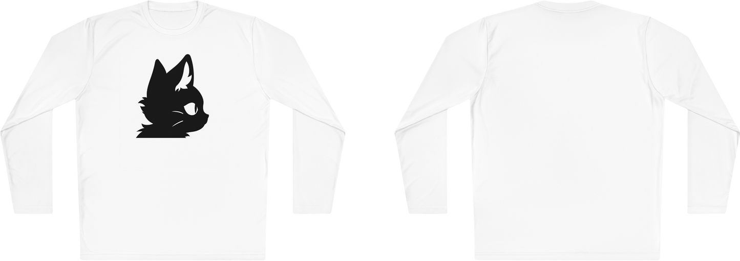 100% Cotton Long Sleeve Tee | Minimalism-Cat-018