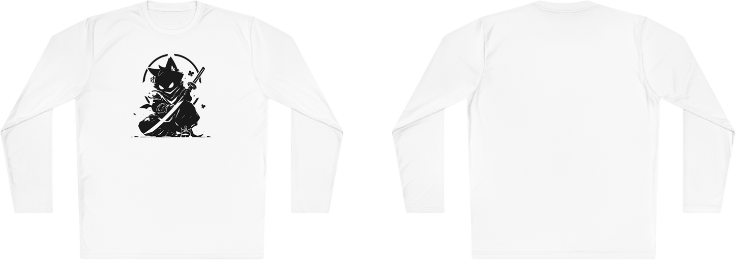 100% Cotton Long Sleeve Tee | Minimalism-Cat-020