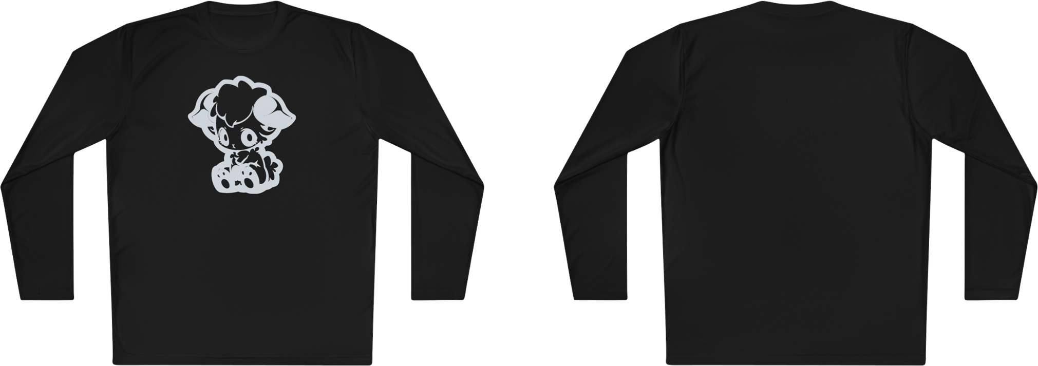 100%纯棉长袖T恤 | Minimalism-Goat-001 