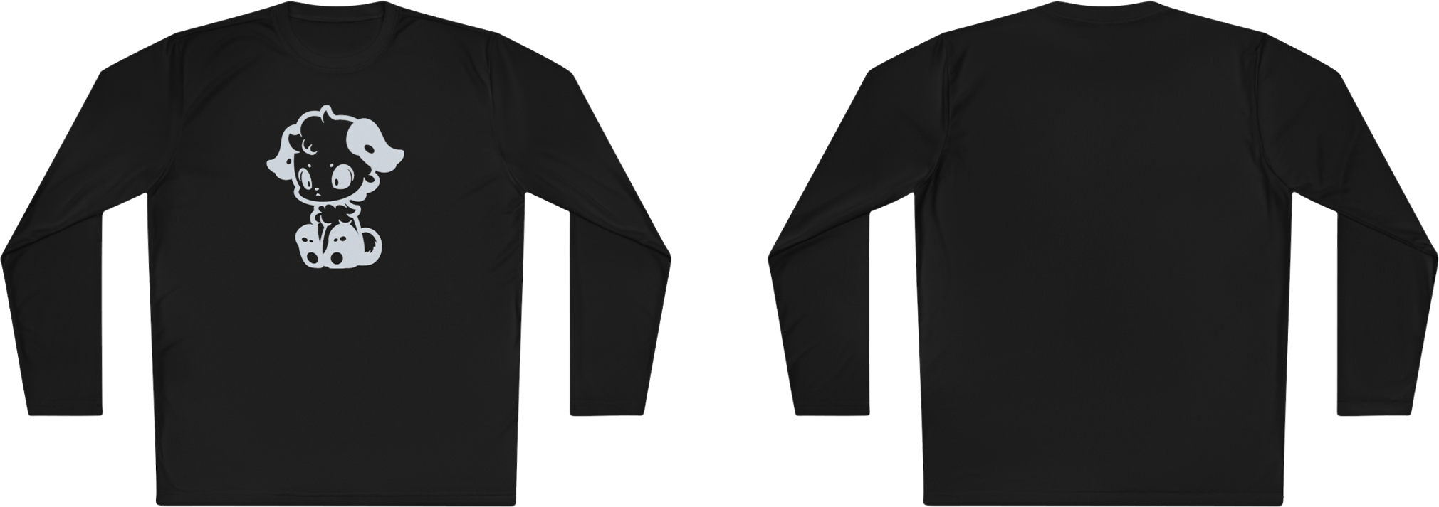 100%纯棉长袖T恤 | Minimalism-Goat-003 