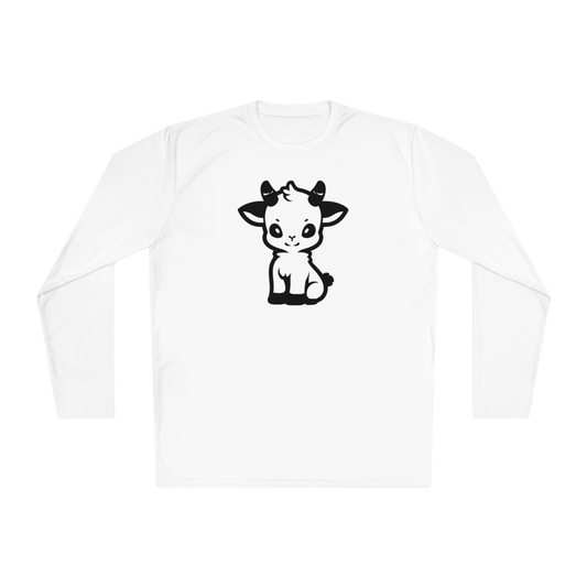 100% Cotton Long Sleeve Tee | Minimalism-Goat-004