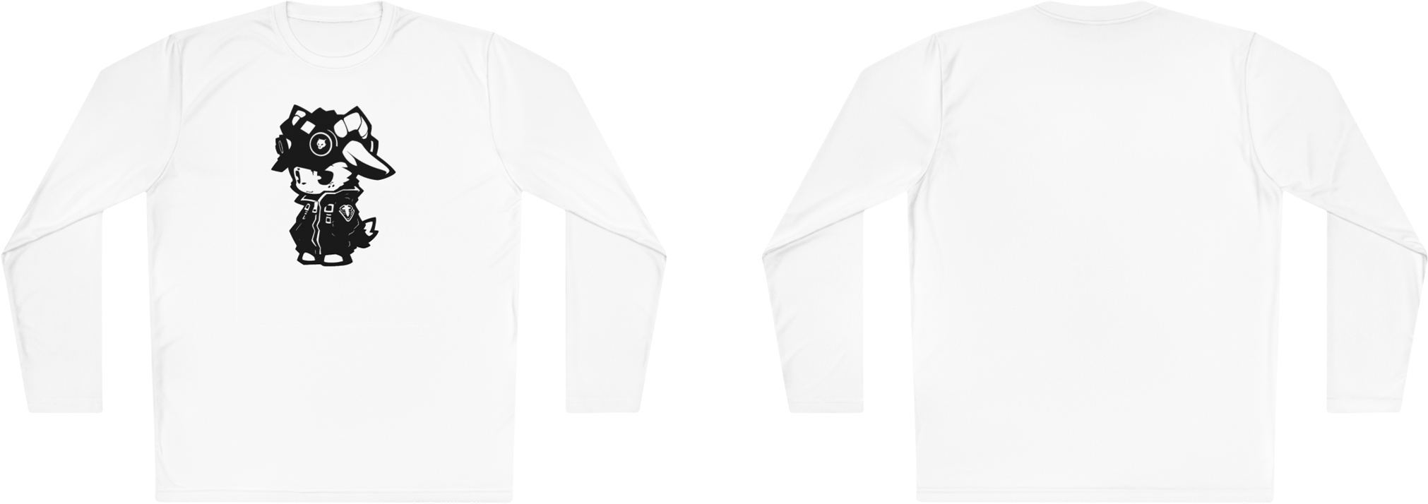 100%纯棉长袖T恤 | Minimalism-Goat-005 