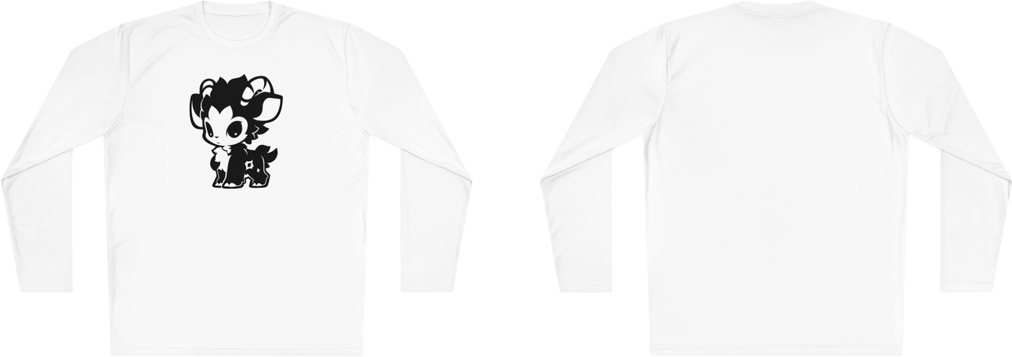 100% Cotton Long Sleeve Tee | Minimalism-Goat-007