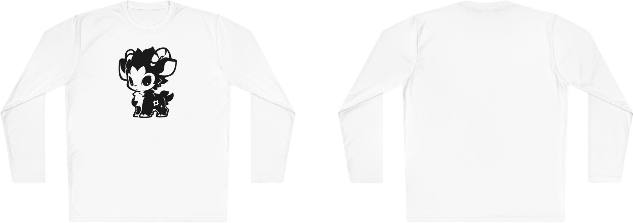 100%纯棉长袖T恤 | Minimalism-Goat-007 