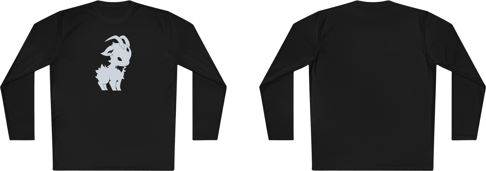 100%纯棉长袖T恤 | Minimalism-Goat-008 