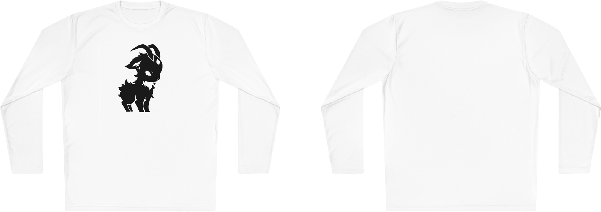 100%纯棉长袖T恤 | Minimalism-Goat-008 