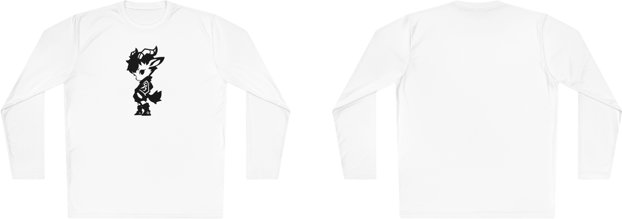 100%纯棉长袖T恤 | Minimalism-Goat-009 